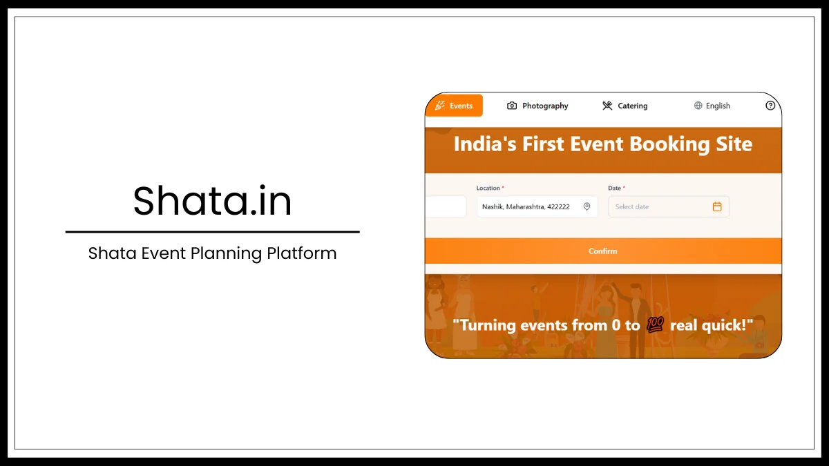 Shata Event Planning Platform: India’s Leading All-in-One SaaS Platform