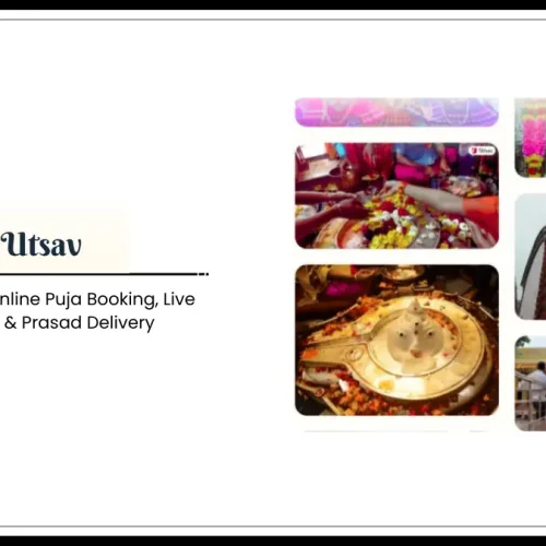 Utsav App: Online Puja Booking, Live Darshan & Prasad Delivery
