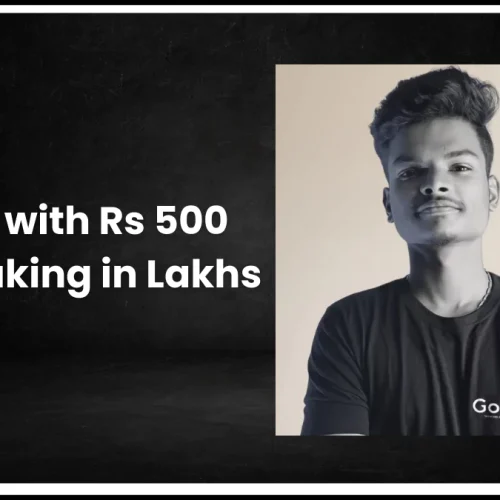 Started with Rs 500 Now Making in Lakhs : Story of Sudhan